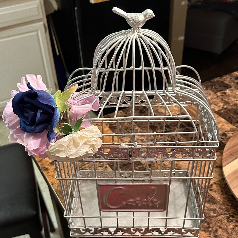 Bird Cage Card Holder